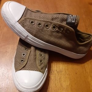 Olive Drab M9/F7 Slip-on Converse